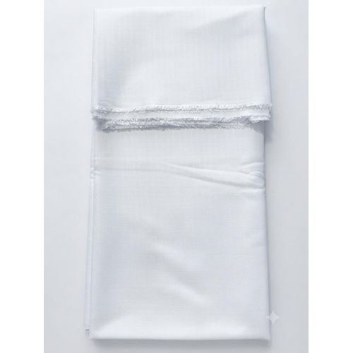 Premium White Senator Material for Men – 4Yards