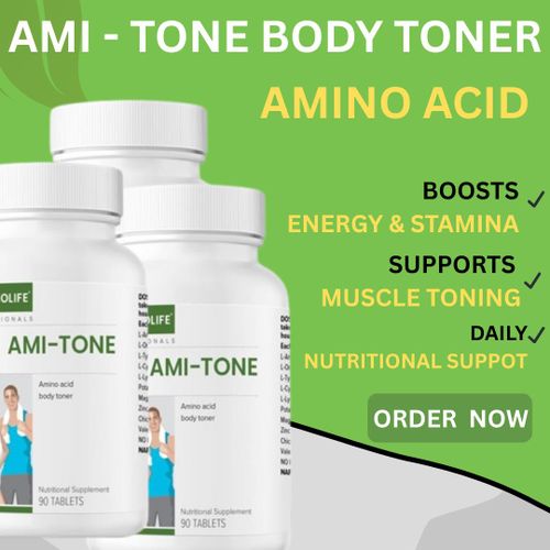 Ami-Tone 90 Tablets – Amino Acid Supplement for Lean Muscle Support & Body Toning
