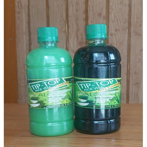Aloe Vera Herbal Hair Conditioner and Shampoo 2 in 1 full hair package (Anti dandruff) Sulfate Free - 500ml each