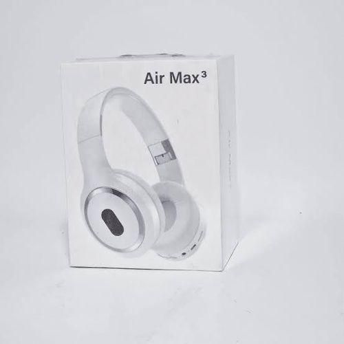 Air Max 3 - Wireless Over-Ear Noise Cancellation Headphones with Bluetooth 5.3, TF Card Slot, Built-in Mic, USB-C Charging, Comfortable Cushioned Ear Cups, Gaming Headphone - Compatible with Smartphones & Computers, - Modern Headset ( White