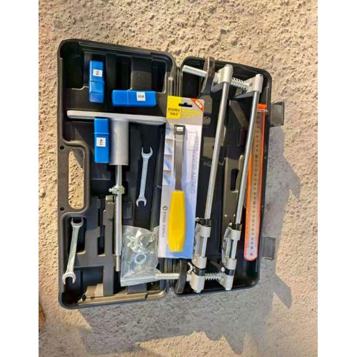 wood slot drilling jig