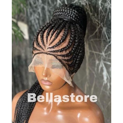 Braided Wig With 360 Lace Frontal