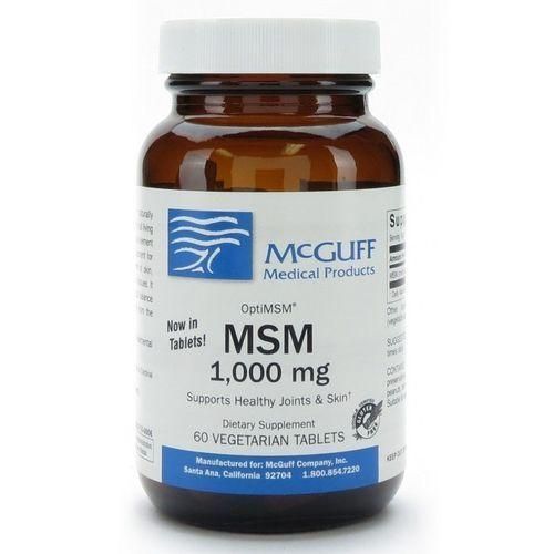 MSM 1000mg 60 Tablets Skin Joint