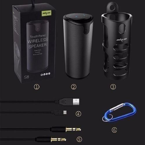S8 Wireless Bluetooth Speaker With Touch Control /Power bank And Superior Sound