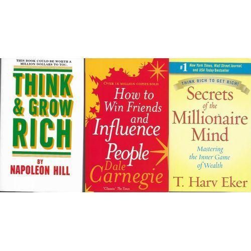 Think And Grow Rich + How To Win Friends And Influence People + Secrets Of The Millionaire Mind X 3 Offer !!!!