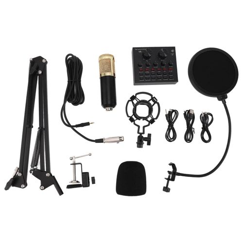 Studio Microphone Kit Podcast Equipment Bundle for Live streaming