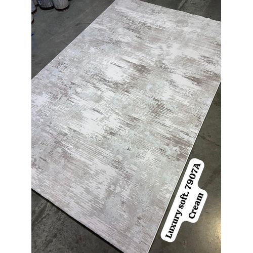 Modern Quality Turkish Center Rug - Cream