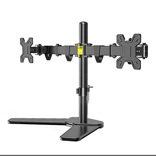 Multiple Monitor Desk Mount For LED AND LCD TV Large And Heavy Duty With Built In The Cable Managem 17''-27 Inches Ent