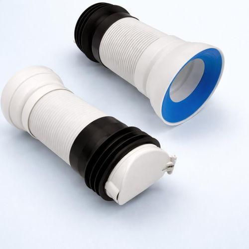 Anti Snake Toilet Pan Connector WC Outlet Pipe Bathroom Fitting