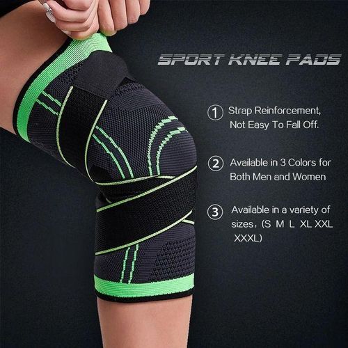 1PC Adjustable Knee Support Knee Compression Sleeve Brace