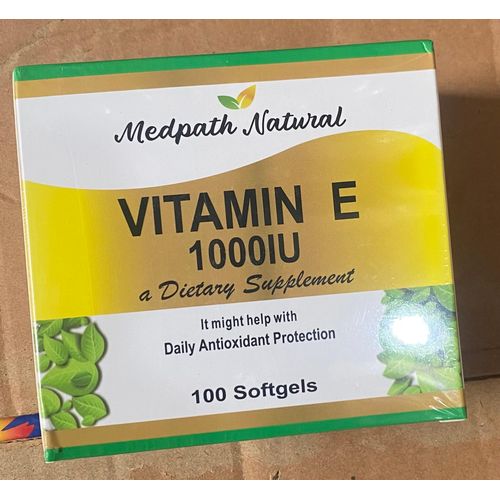 Vitamin E 1000IU Pack – Rapid Release Softgels