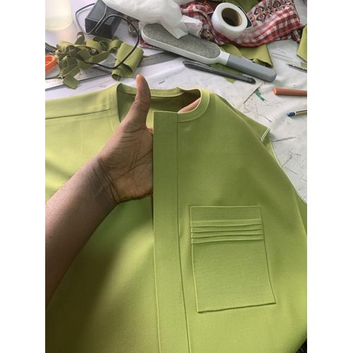 Men's native senator wears