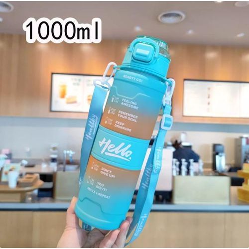 1000ml Water Bottle – Leak-Proof Flip Lid