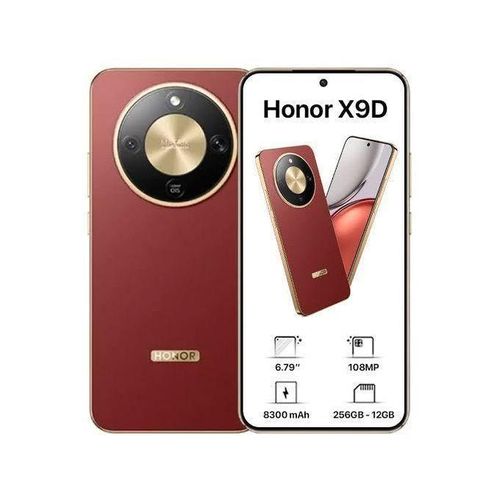 X9d 5G 6.79'' 12GB RAM 256GB ROM Android 15 Dual SIM - Reddish Brown