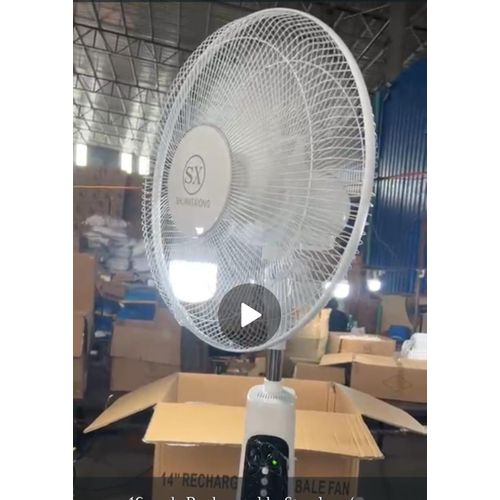 16-inch rechargeable standing fan