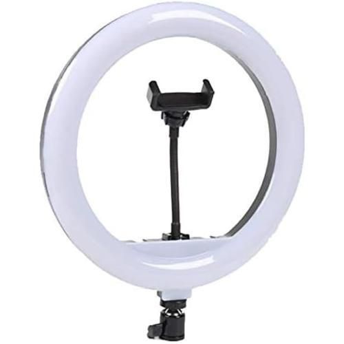 10'' Ring Light USB Switch Phone Holder 1/4 Screw Joint With 14cm Tripod Stand for Photography LED Circle Lamp Ringlight Video Live Streaming Fill Lights Camera Webcam
