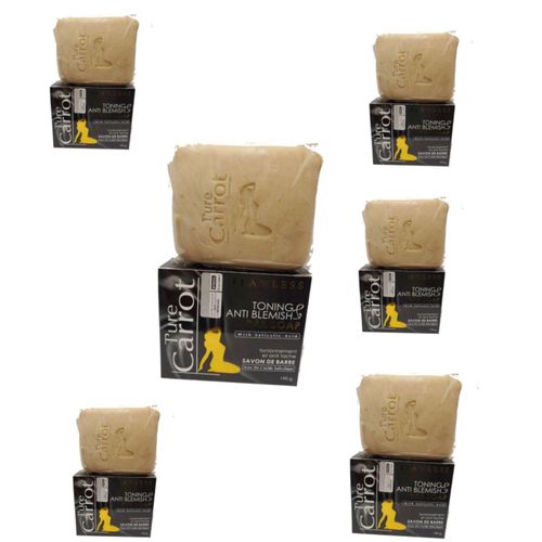 Toning anti blemish bar soap ×6