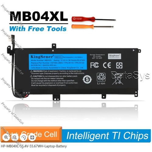 Envy X360 M6 Convertible PC Series Laptop Battery (55.67Wh): Compatible Part Number/Model Code - MB04XL, HSTNN-UB6X