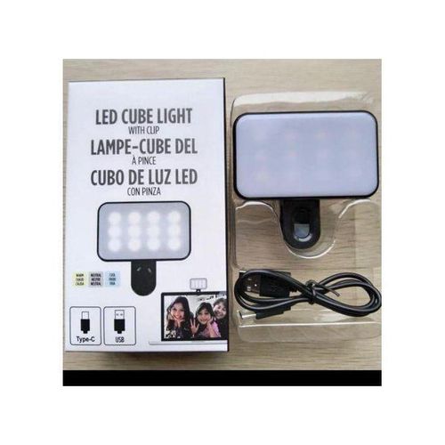 Selfie Phone Light & Laptop & Video Streaming LED Cube Light
