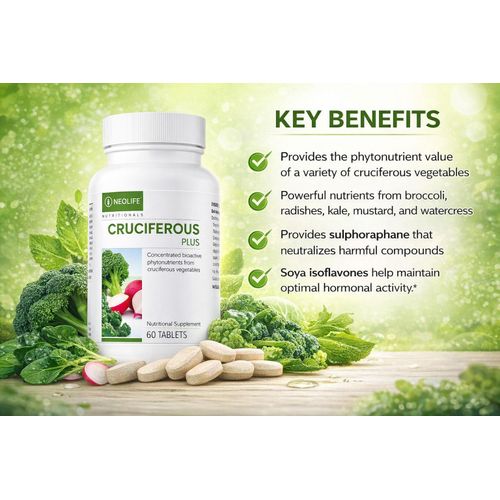 Cruciferous Plus - 60 Tablets (Single)