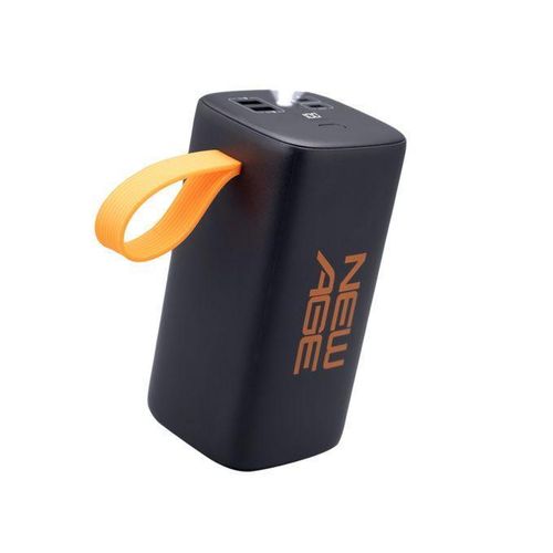 55000mAh Turbo-Ultra 5 Fast 22.5W Digital Dispay Type-C In-put & Out-put Power-Bank + LED Torch-Light