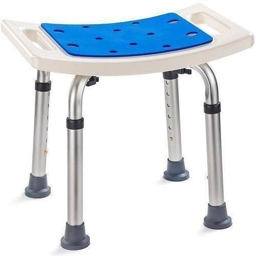 Adjustable Portable Bath Bench, Padded Indoor Tub Seat, Bath Chair