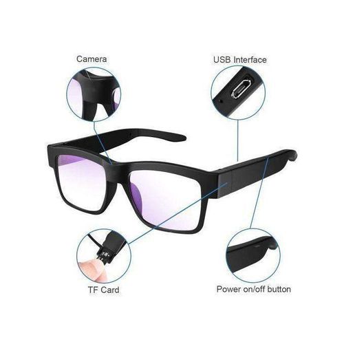 Mini Hidden Camera HD Eyeglasses Video Recorder