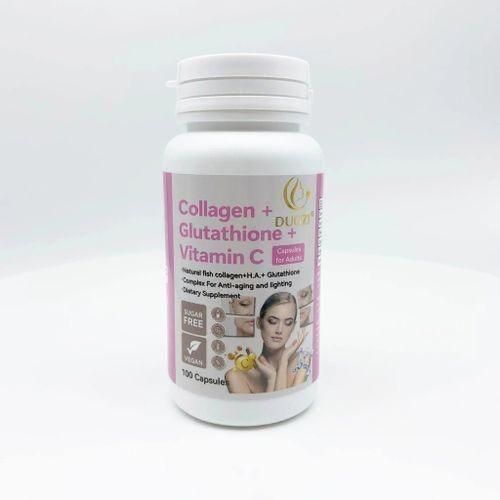 Collagen+Glutathione+Vitamin C 100 Capsules 1pc