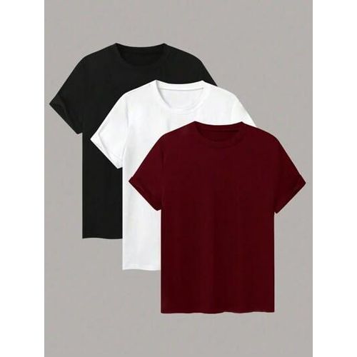 3 IN 1 SUPERIOR QUALITY PLAIN POLO T-SHIRTS