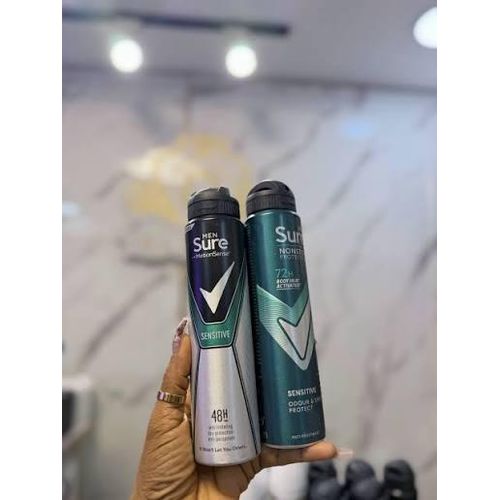 Original Sure men sport Antiperspirant body spray 200ml 2pcs NAFDAC APPROVED
