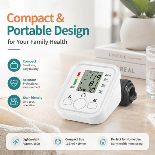 Reglubet 2026 Upper Arm Electronic Blood Pressure Monitor with Voice Function for Home Use