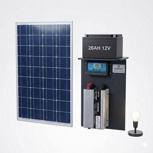 1000W HOME SOLAR LIGHTING SYSTEM FOR TV, LAPTOP AND LIGHTS