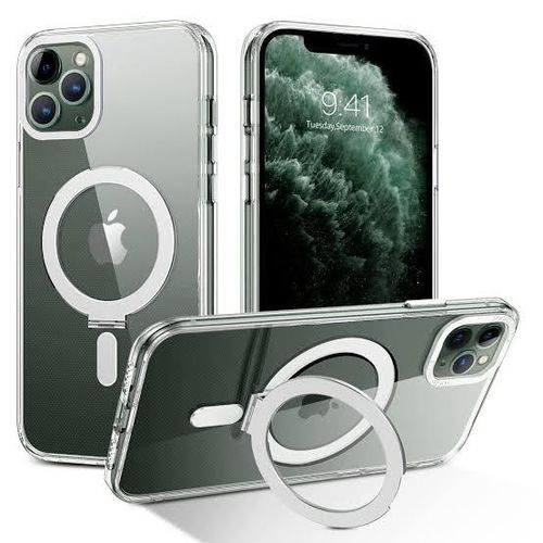 16 pro magsafe transparent shockproof back Case