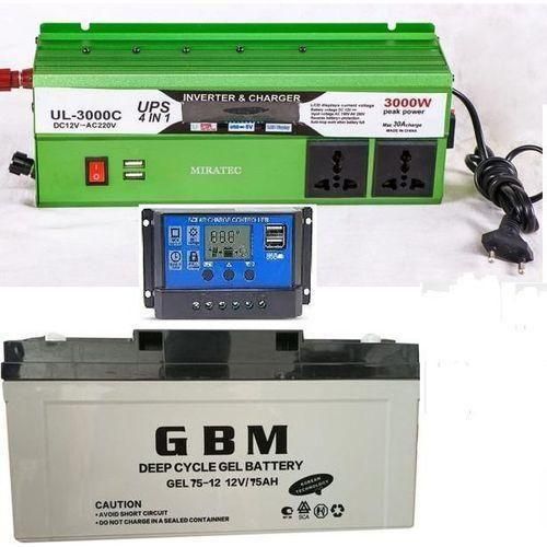 3000W SOLAR HOME LIGHTING SYSTEM FOR TV, LAPTOP AND LIGHTS