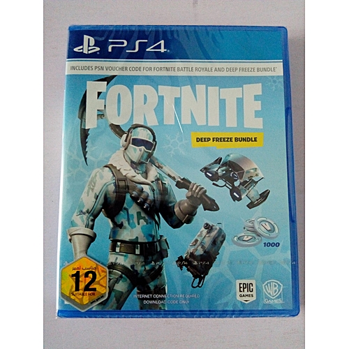 Fortnite deep freeze bundle ps4 download code