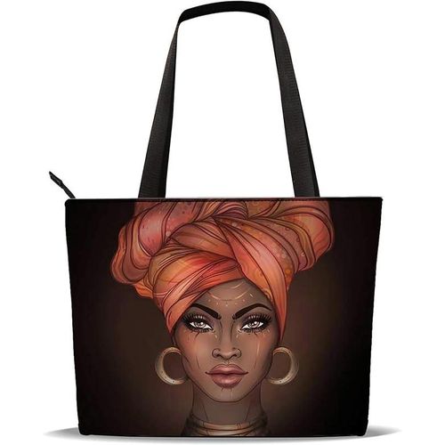 African Girl Art Tote – Stylish Shoulder Bag for Women Handbag