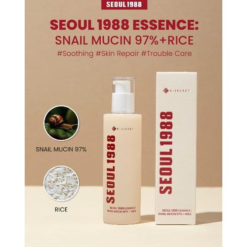 1988 Essence: Snail Mucin 97% + Rice