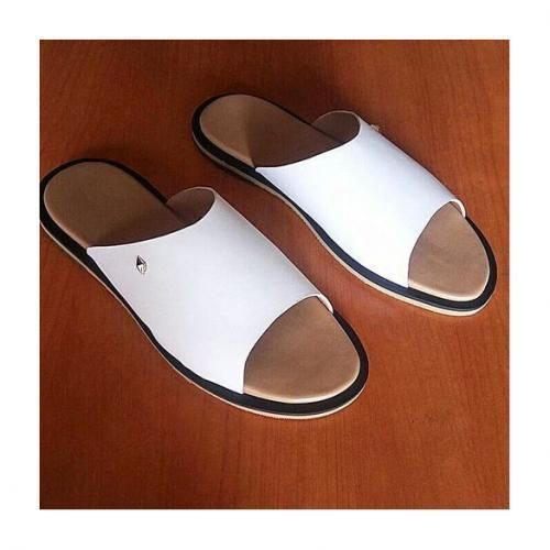Mens Leather Palm Slippers
