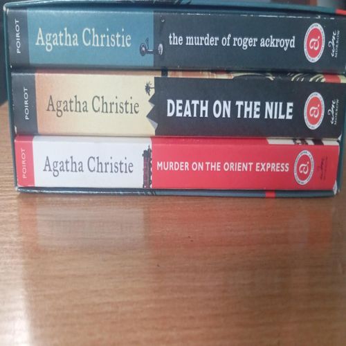THREE CLASSIC HERCULE POIROT NOVELS BOX