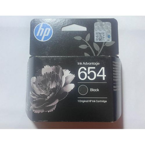 654 Black Original Ink Cartridge