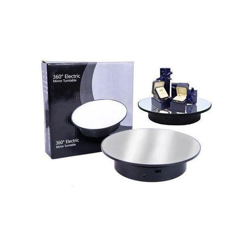 360° Electric mirror display turntables