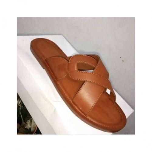 Men’s Slick Slippers_brown