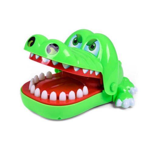 Crocodile Mouth Dentist Bite Finger Game Funny Gag Toy for Kids Children Play ToysCrocodile NO5143