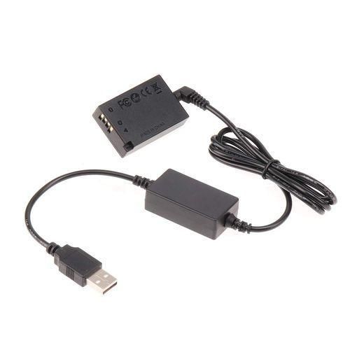 Dummy battery for canon eos r50 camera