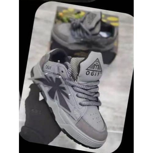 everything gray unique sneakers