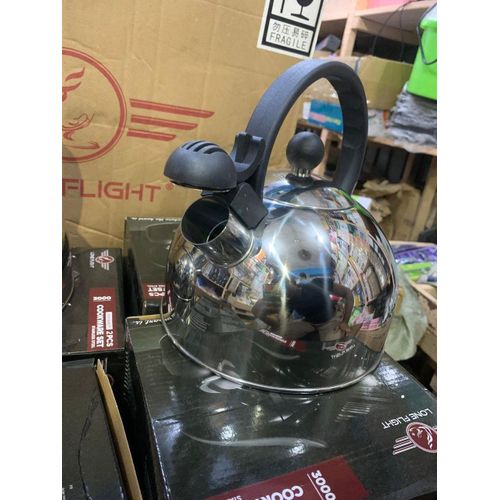 Lone Flight Whistling Kettle 2.5L Stove Top Water Kettle