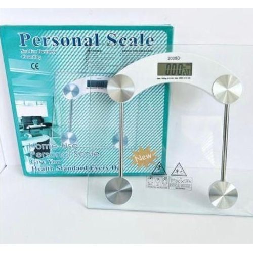 See-Through Green Weighing Scale With Digital Display small