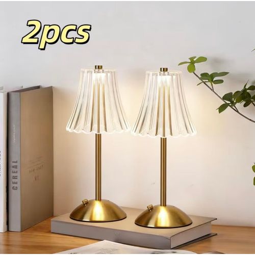 Modern Portable Table Lamp, Touch LED Desk Light, Supports 3-Color Temperature And Stepless Dimming, Bedroom Bedside Night Light, Perfect for Bedroom, Living Room, Bar, KTV And Cafe