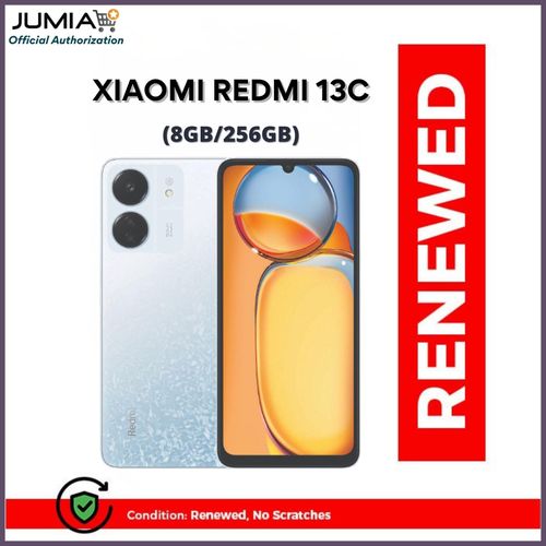 Xiaomi Redmi 13C - RAM 8GB/256GB 6.74 90Hz Display 50MP AI Triple Camera 5000mAh Big Battery Smartphone - 1 YEAR GUARANTEE