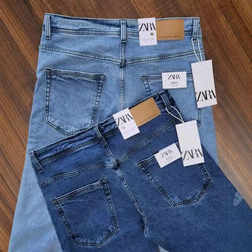 2 IN 1 STOCK JEANS TROUSER FOR MEN-BLUE,SKYBLUE